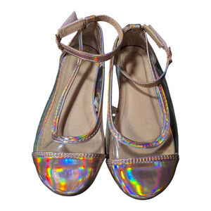 ADRIENNE VITTADINI - Girls Shoes - Size 12 -Ankle Strap- Color Changing Toes